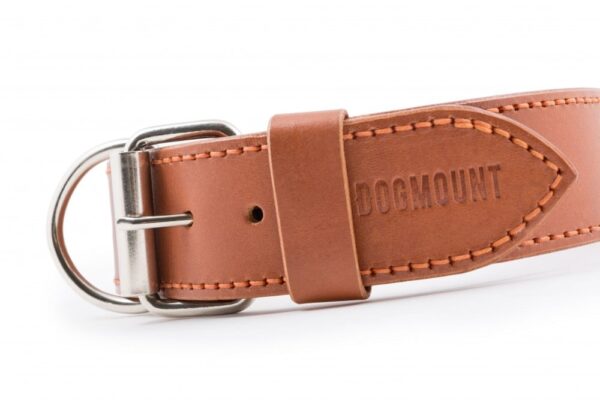 Kožený obojek Uno Brastro světle hnědý - 15c577438868af61ff413c3cb