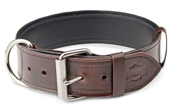 elegantní obojek tmavý mramor