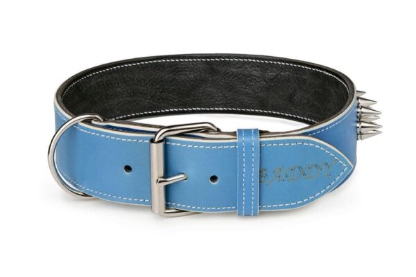 Kožený obojek s ostny - 2432128db9667d1870e8c8998