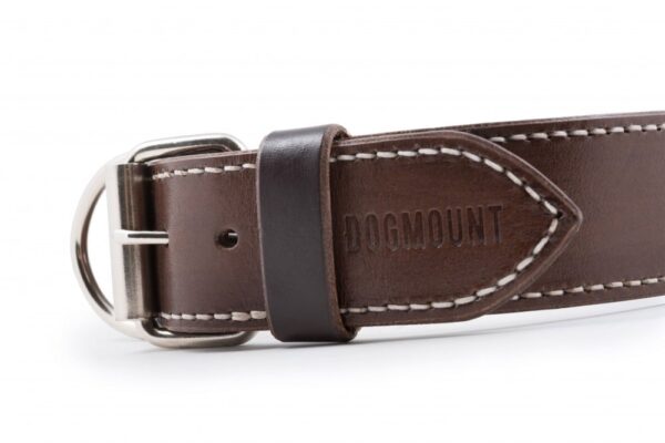 Hnědý kožený obojek Uno Maruro - 24505e9ce0e54b0685e6ec8e4