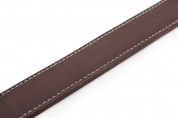 Hnědý kožený obojek Uno Maruro - 2c9698320fd16b28ff9fe00e7