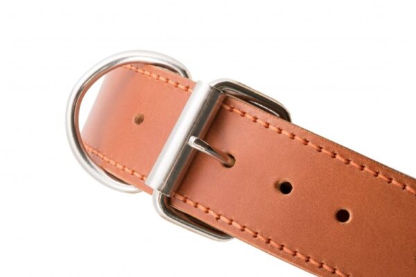 Kožený obojek Uno Brastro světle hnědý - 4b445eb0bba7779b8350f3c4c