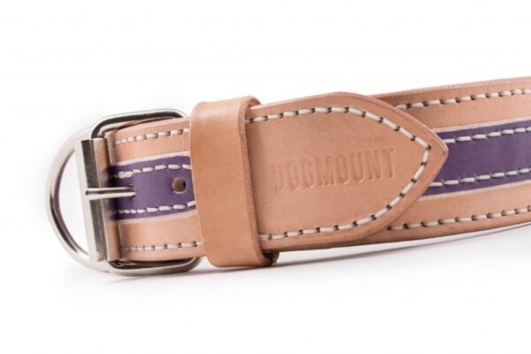 Kožený obojek pro psa Duo Viarosa - 51736dba18ff873f41d2beed1