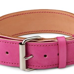 Růžový obojek Uno Rosio