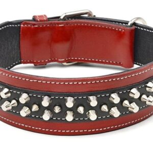 Obojek s hroty široký