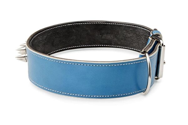 Kožený obojek s ostny - d51fe0a8224a7fe7c43ca0bc7