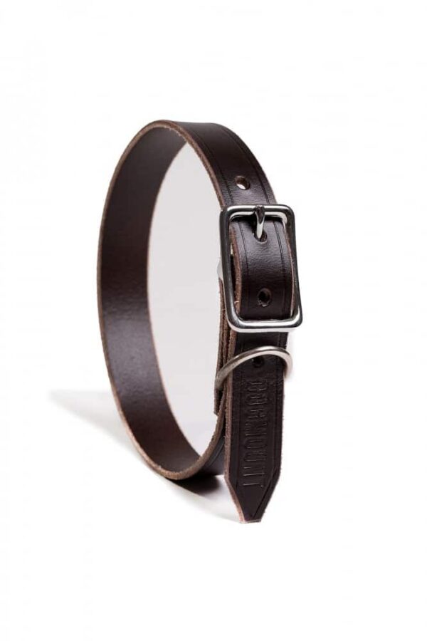 Kožený obojek 2 cm nýtovaný - dab758d2439b36f849e073e1a 1