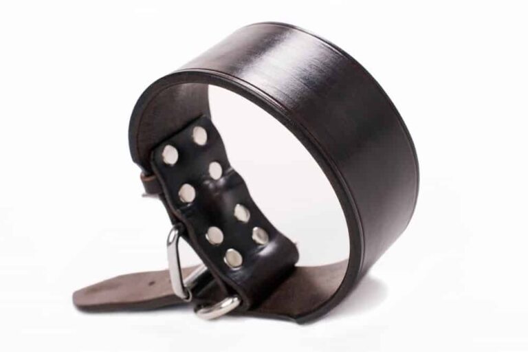 silný kožený obojek pro velké psy