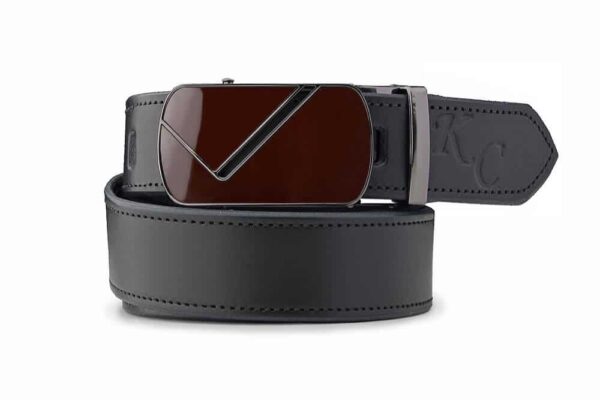 Kožený opasek hnědý - 0c4e889bf236db299a84deb00