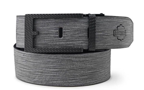 Šedý opasek pro dámy i pány