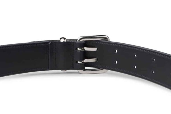 Pánský kožený opasek do kalhot s dvoutrnovou přezkou - 8169ae1ad3ad2e93f889cdd7b