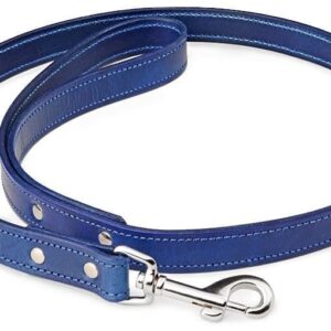 Modré prošívané vodítko