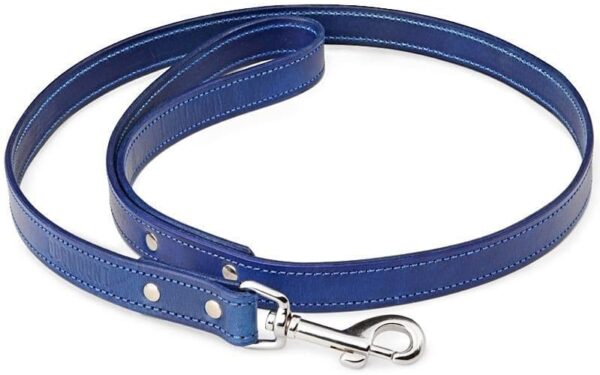 Modré prošívané vodítko