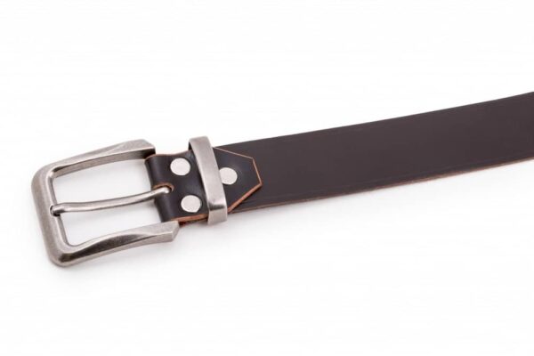 Pánský kožený pásek hnědý - eaee1b47e6e4d8db1b9d20ae2