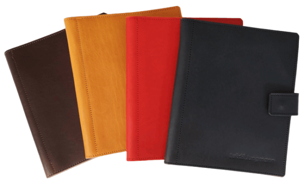 kožené obaly na diáře