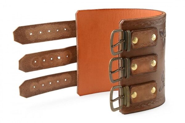 Kožený stahovací náramek pro podporu zápěstí - bandáž - 5a5187cc86440d99d257ec7ee