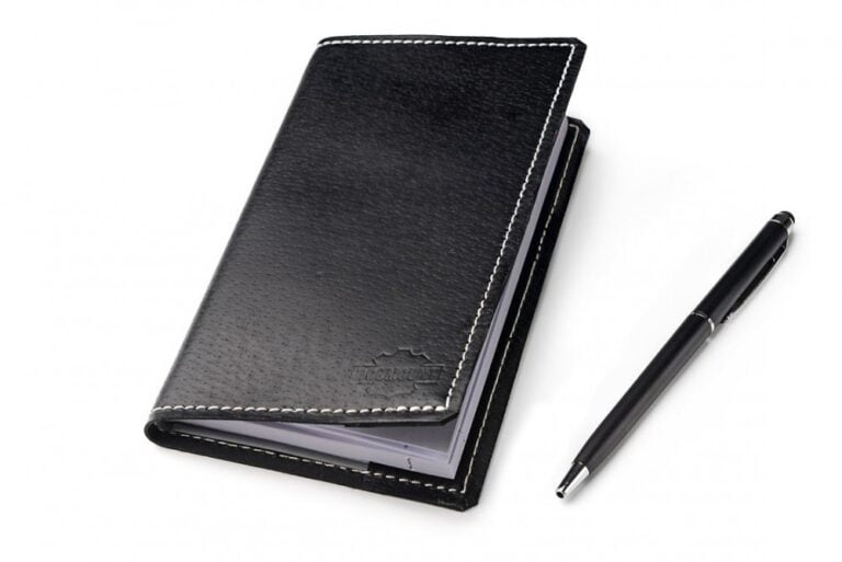 Kožený diář obal