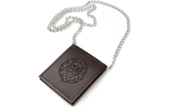 Kožené pouzdro na doklady krk