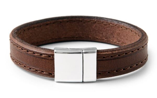 Pánský kožený náramek