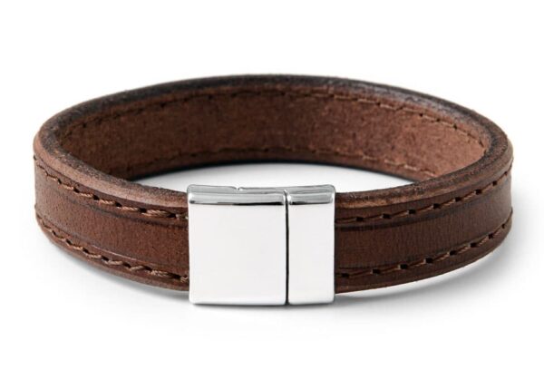 Pánský kožený náramek