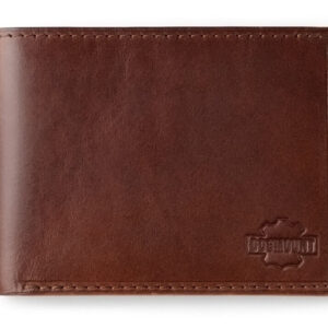 Kožená peněženka pro bankovky a platební karty