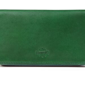 dámská kožená peněženka s monogramem