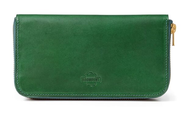 dámská kožená peněženka s monogramem