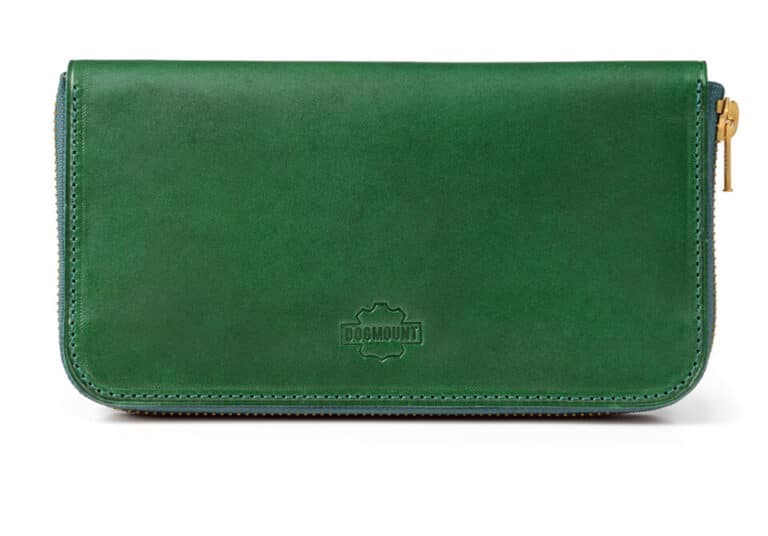 dámská kožená peněženka s monogramem