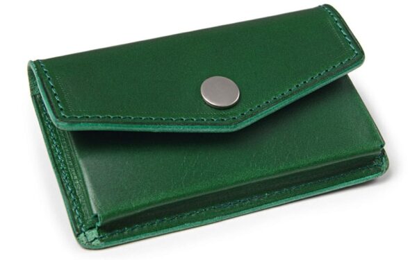 Kožená peněženka na drobné mince