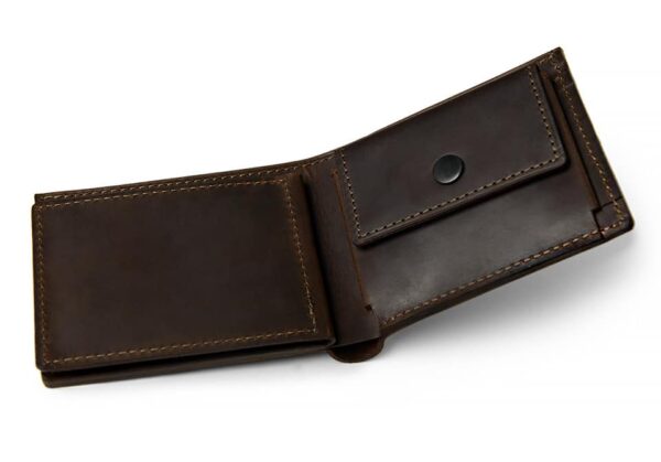 Kožená peněženka Canopus české ruční výroby - dsc 7673