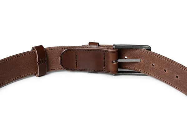 Pánský kožený opasek s monogramem Felis - dsc 7883