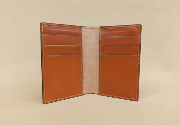 Světle hnědý kožený vizitkovník - img 20220930 091410
