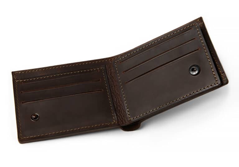 Kožená peněženka české ruční výroby