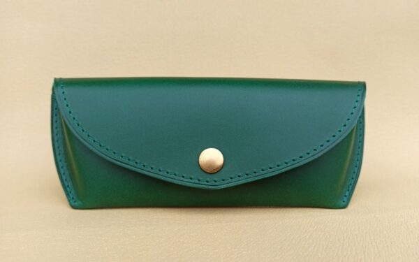 kožené pouzdro na brýle