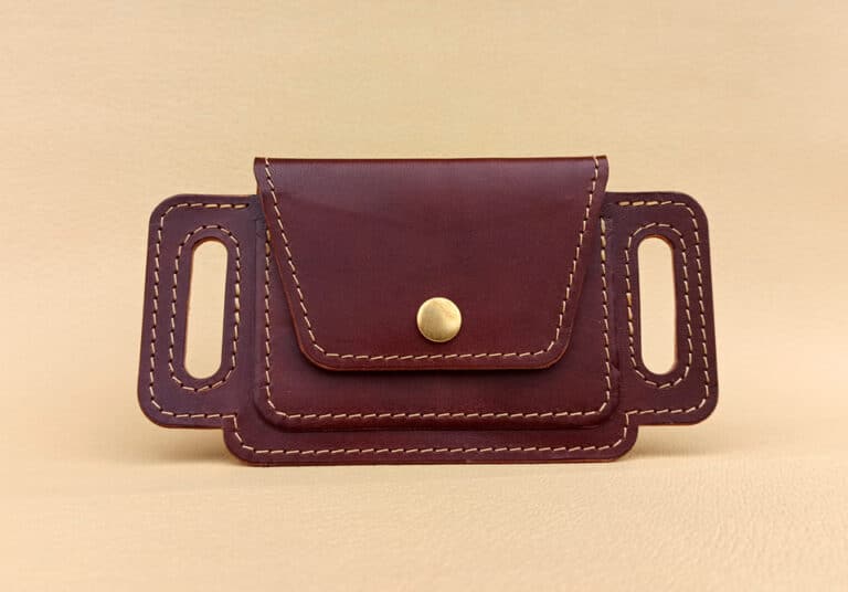 Kožené pouzdro na opasek