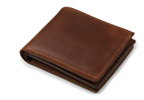 Pánská kožená peněženka s monogramem