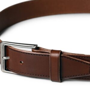 pánský kožený opasek s monogramem