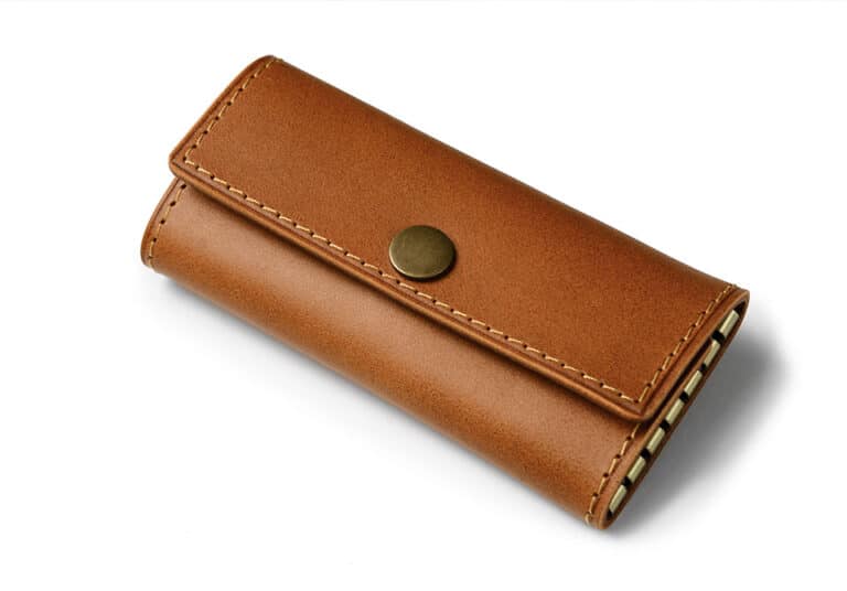 Kožená klíčenka; Kožené pouzdro na klíče