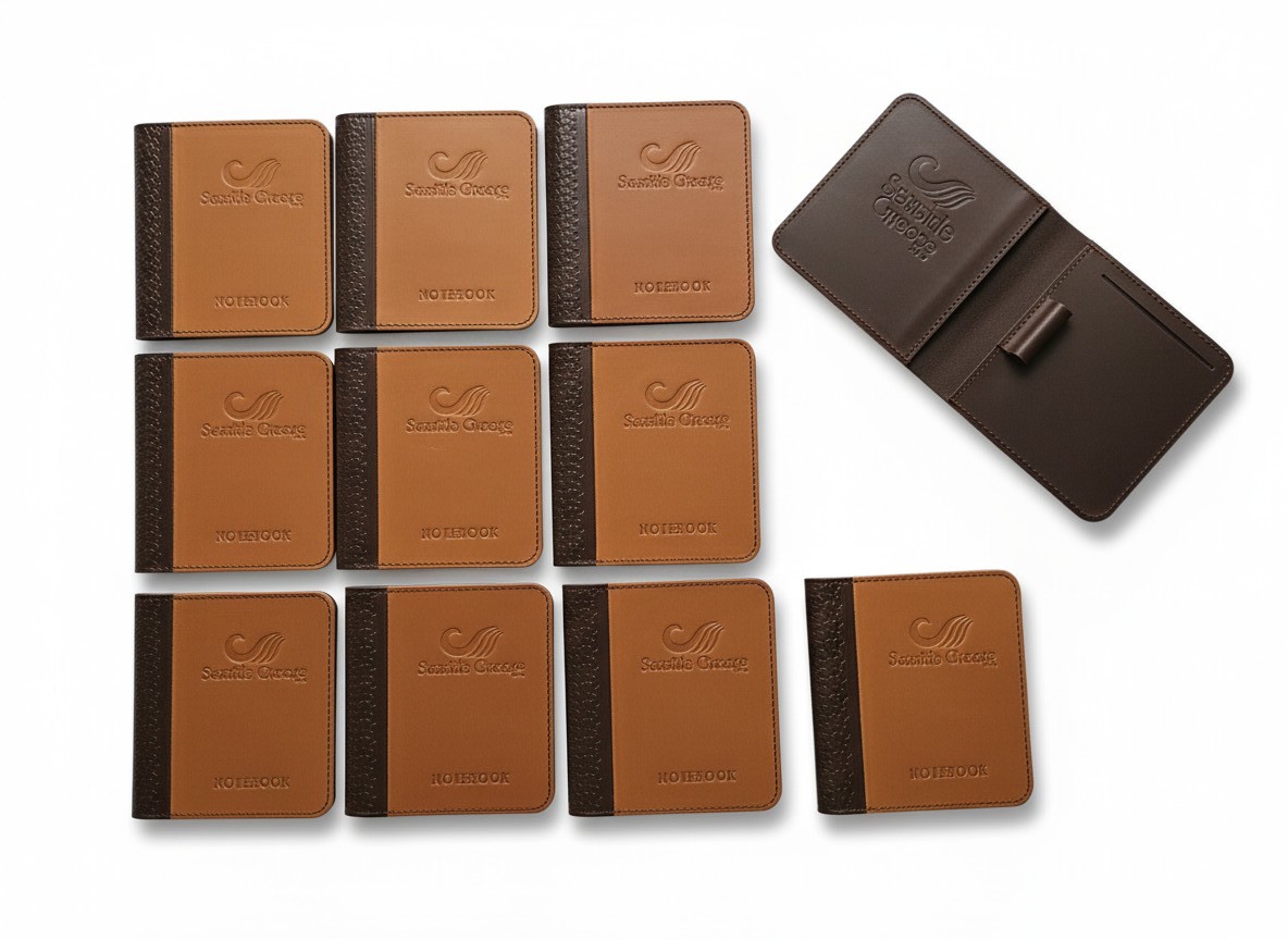 Pro firmy - kozeny obal na denik 1